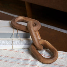 Load image into Gallery viewer, Wood Chain Decorative Accent
