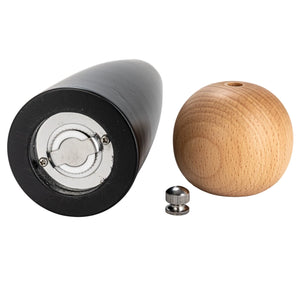 Two-Tone Rubberwood Salt/Pepper Mill (2 Sizes)