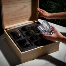 Load image into Gallery viewer, 8-Piece Ice Sphere Mold and Crystal Rocks Glass Gift Set (Online Only)
