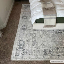 Load image into Gallery viewer, Akram Antrasit Flat Pile Washable Rug [Online Only]
