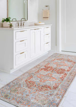 Load image into Gallery viewer, Rust Maayon Washable Rug [Online Only[
