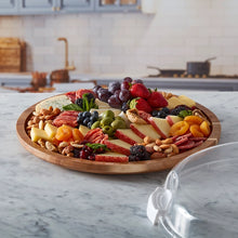 Load image into Gallery viewer, 14&quot; Round Serving Board w/ Locking Lid (2 colors)
