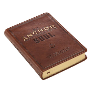 An Anchor For the Soul Faux Leather Devotional