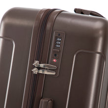 Load image into Gallery viewer, Brown 3-Piece ABS Spinner Wheel Luggage Set [Online Only]
