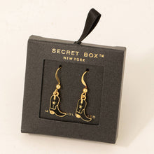 Load image into Gallery viewer, Secret Box Western Cowboy Boot Earrings

