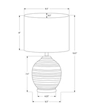 Load image into Gallery viewer, Black Ceramic Table Lamp [Online Only]
