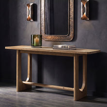 Load image into Gallery viewer, Turnkey Trestle Console Table - Antique Brown [Online Only]
