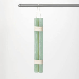 Aqua Blue Hanging Taper Set of 2