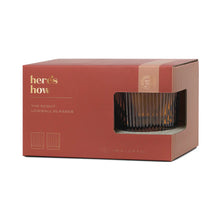 Load image into Gallery viewer, The Scout Lowball Glass Amber (Set of 2)
