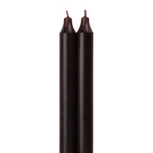 Load image into Gallery viewer, 12" Taper Candles Set of 2 | Espresso
