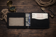 Load image into Gallery viewer, Leather Money Clip Wallet
