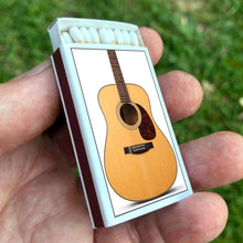 Load image into Gallery viewer, Acoustic Guitar Matchbox
