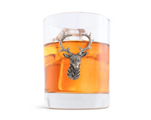 Load image into Gallery viewer, Elk Head Double Old Fashioned Bar Glass
