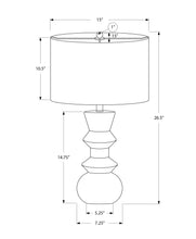 Load image into Gallery viewer, Ceramic Contemporary Table Lamp (Black or White) [Online Only]
