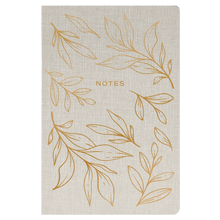 Load image into Gallery viewer, Gold Leaves Notes Journal
