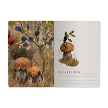 Load image into Gallery viewer, Mushrooms Watercolor A5 Notebook
