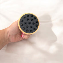 Load image into Gallery viewer, Bamboo &amp; Silicone Scalp Massage Brush [Online Only]
