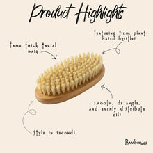 Load image into Gallery viewer, Bamboo Beard Brush [Online Only]
