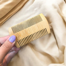 Load image into Gallery viewer, Bamboo Beard Comb | Double-Sided [Online Only]
