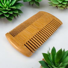 Load image into Gallery viewer, Bamboo Beard Comb | Double-Sided [Online Only]
