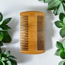 Load image into Gallery viewer, Bamboo Beard Comb | Double-Sided [Online Only]
