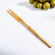Load image into Gallery viewer, Bamboo Charcuterie Fork [Online Only]
