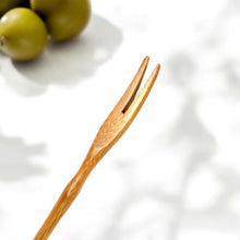 Load image into Gallery viewer, Bamboo Charcuterie Fork [Online Only]
