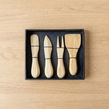 Load image into Gallery viewer, Bamboo Cheese Knife Box Set [Online Only]

