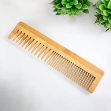 Load image into Gallery viewer, Bamboo Dual Pocket Comb [Online Only]
