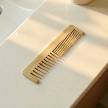 Load image into Gallery viewer, Bamboo Dual Pocket Comb [Online Only]
