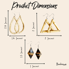 Load image into Gallery viewer, Bamboo Earrings [Online Only]
