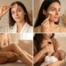Load image into Gallery viewer, Bamboo Facial Roller [Online Only]
