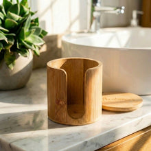 Load image into Gallery viewer, Bamboo Facial Rounds Holder [Online Only]
