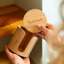 Load image into Gallery viewer, Bamboo Facial Rounds Holder [Online Only]
