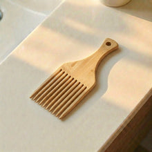 Load image into Gallery viewer, Bamboo Hair Pick [Online Only]
