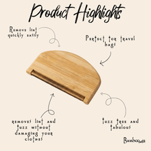 Load image into Gallery viewer, Bamboo Lint Remover | Travel Size [Online Only]
