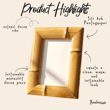 Load image into Gallery viewer, Bamboo Picture Frame [Online Only]
