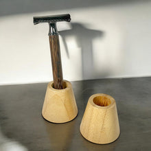 Load image into Gallery viewer, Bamboo Razor Holder [Online Only]
