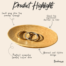 Load image into Gallery viewer, Bamboo Ring Dish [Online Only]
