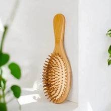 Load image into Gallery viewer, Bamboo Rounded Hair Brush | Classic Handle [Online Only]
