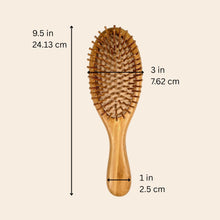 Load image into Gallery viewer, Bamboo Rounded Hair Brush | Comfort Handle [Online Only]
