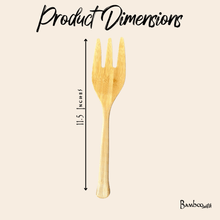 Load image into Gallery viewer, Bamboo Salad Serving Forks | Set of 2 [Online Only]
