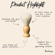 Load image into Gallery viewer, Bamboo Shave Brush [Online Only]
