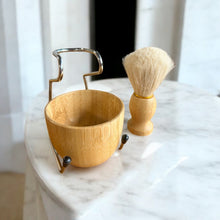 Load image into Gallery viewer, Bamboo Shaving Bowl &amp; Brush Set [Online Only]
