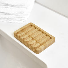 Load image into Gallery viewer, Bamboo Soap Bar Dish | Slated [Online Only]
