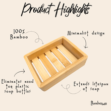 Load image into Gallery viewer, Bamboo Soap Lift | Deep Shelf [Online Only]
