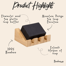 Load image into Gallery viewer, Bamboo Soap Lift | Mountain [Online Only]
