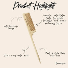 Load image into Gallery viewer, Bamboo Styling Comb [Online Only]

