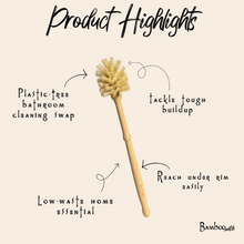 Load image into Gallery viewer, Bamboo Toilet Cleaner Brush [Online Only]
