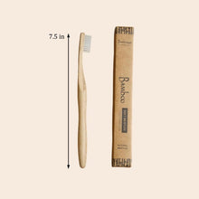 Load image into Gallery viewer, Bamboo Toothbrush | Compostable Bristle [Online Only]
